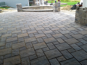 Brick Patio Installation | Southeast Wisconsin Landscaper | MJDs LLC.